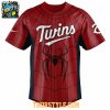Minnesota Twins x Spider Man Brand New Day 2026 Theme Game Jersey