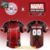 Nashville Sounds x Deadpool 2026 Marvel Night Custom Baseball Jersey