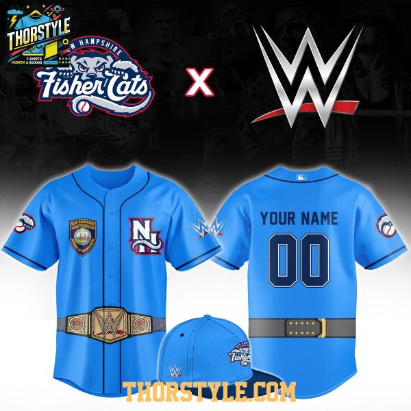 New Hampshire Cats WWE Night 2026 America250 Celebrate Custom Jersey