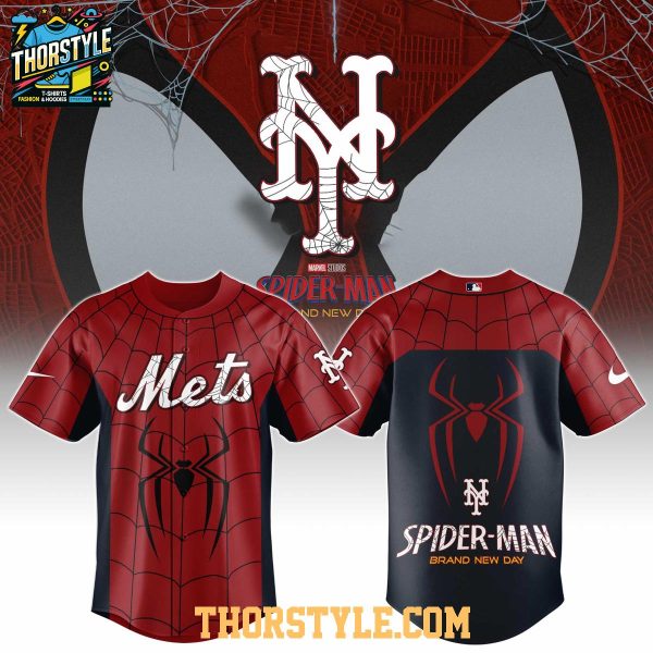 New York Mets x Spider-Man Brand New Day 2026 Theme Game Jersey