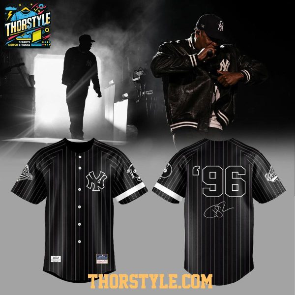New York Yankees 2026 Jay-Z 30 Years Of Music Career Baseball Jersey Striped