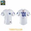 New York Yankees 2026 Jay Z 30 Years Of Music Career Baseball Jersey Striped