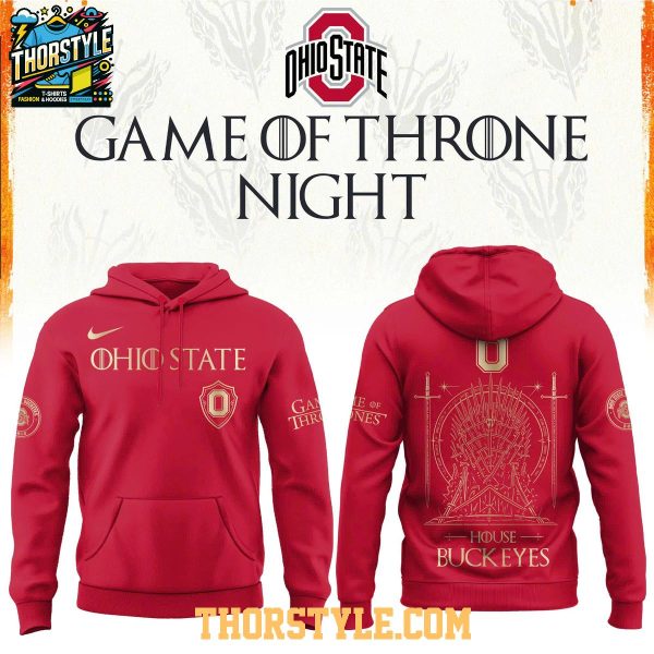 Ohio State Buckeyes 2026 House Of The Dragons Night NCAA Hoodie Shirts