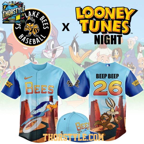 Salt Lake Bees x Looney Tunes Night 2026 MiLB Custom Jersey