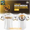 San Diego Padres 2026 Native American Heritage Striped Classic Jersey