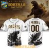 San Diego Padres Godzilla Minus Zero Game 2026 Striped Baseball Jersey