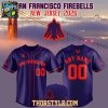 San Francisco Firebells WPBL 2026 Season Personalized Baseball Jersey