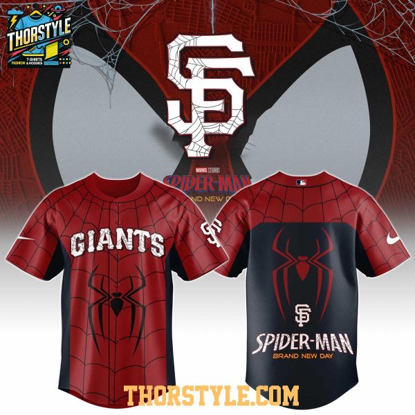 San Francisco Giants x Spider-Man Brand New Day 2026 Theme Game Jersey