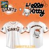 San Jose Giants x Hello Kitty Classic Striped 2026 Night MiLB Game Jersey