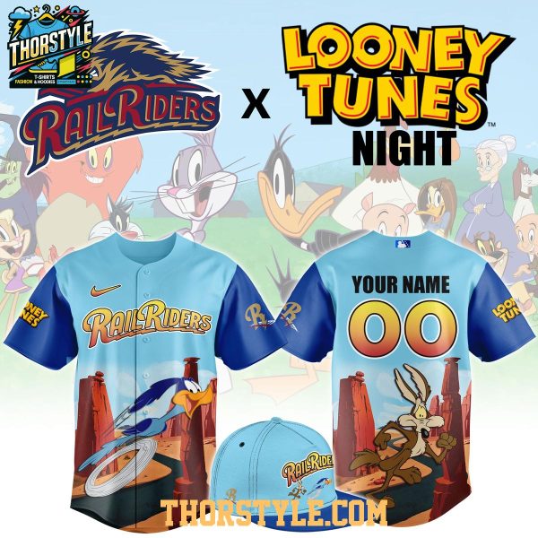 Scranton Wilkes-Barre RailRiders x Looney Tunes Night 2026 MiLB Custom Jersey