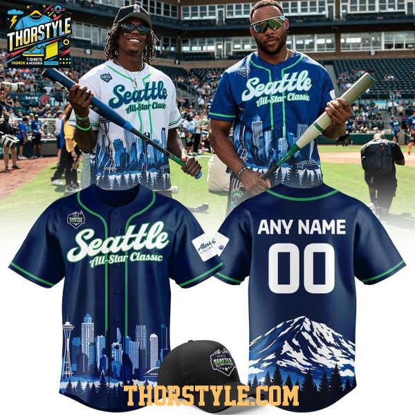 Seattle All-Star Classic Skyline 2026 Return To Tacoma Custom Baseball Jersey