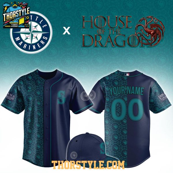 Seattle Mariners House Of The Dragons Night 2026 Custom MLB Jersey