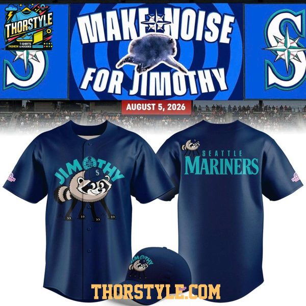 Seattle Mariners x Jimothy Night 2026 Personalized Baseball Jersey