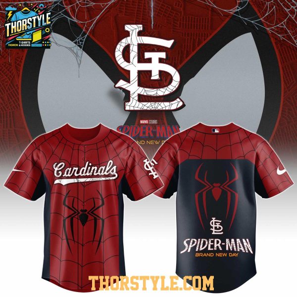 St. Louis Cardinals x Spider-Man Brand New Day 2026 Theme Game Jersey