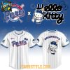 Stockton Ports x Hello Kitty Classic Striped 2026 Night MiLB Game Jersey