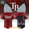 Texas Rangers x Spider-Man Brand New Day 2026 Theme Game Jersey