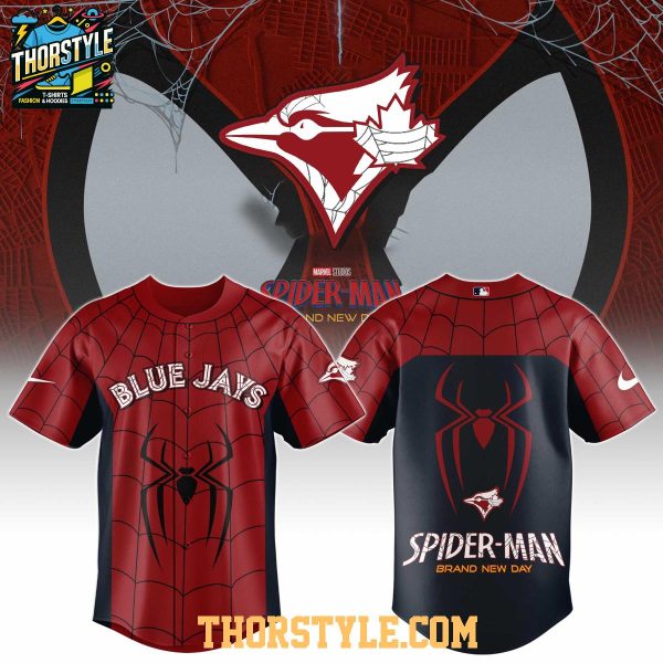 Toronto Blue Jays x Spider-Man Brand New Day 2026 Theme Game Jersey