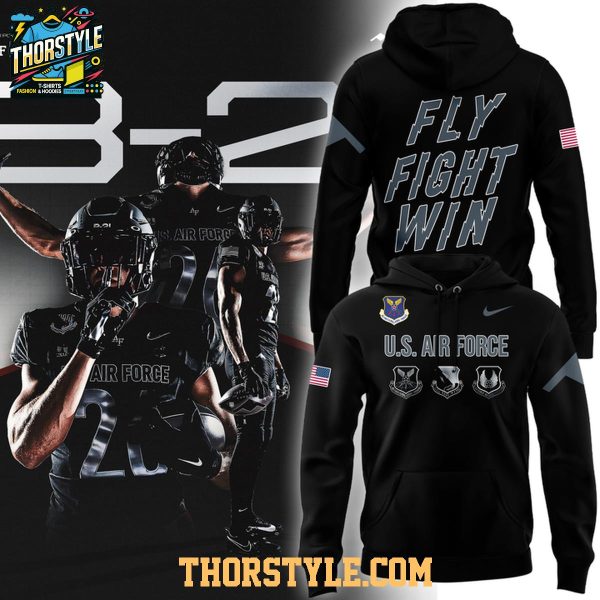 Air Force Falcons x B-21 Raider 2026 Air Power Legacy Night Hoodie Shirts Black
