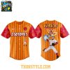 Albuquerque Isotopes Naruto Shippuden Anime Night 2026 Striped Orange Jersey