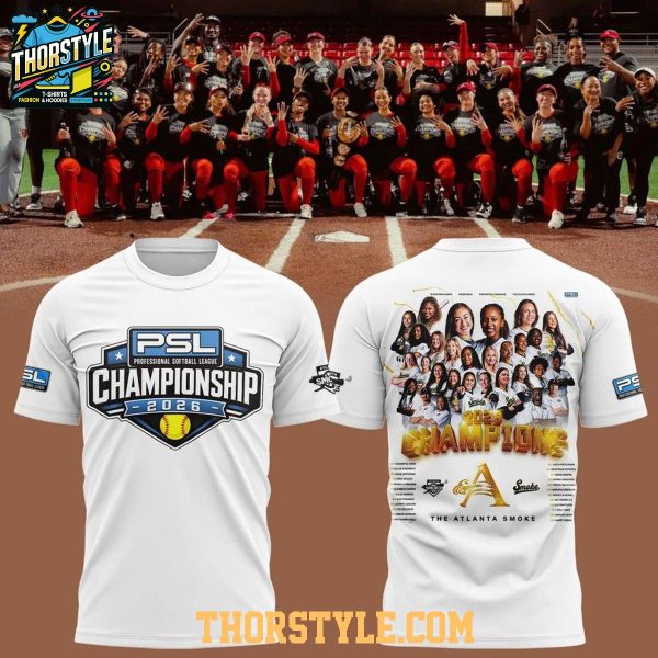 Atlanta Smoke 2026 PSL Champions Celebrating Hoodie T-Shirt