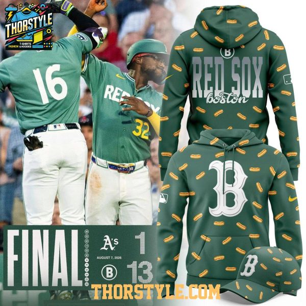 Boston Red Sox 2026 Hot Dog Night City Connect Game Hoodie T-Shirt