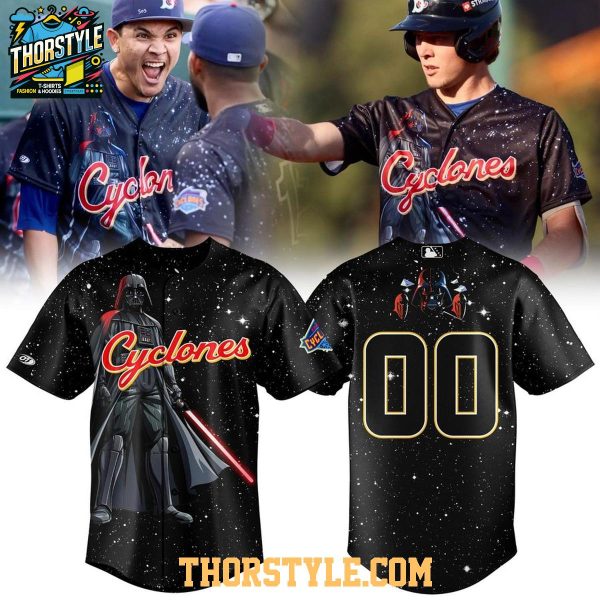 Brooklyn Cyclones x Star Wars Night 2026 Join The Dark Force Baseball Jersey