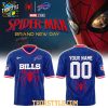 Buffalo Bills Spider Man 2026 Brand New Day Personalized Football Jersey