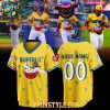 Buffalo Bisons Cereal Sub Blank 2026 Night Personalized Baseball Jersey Yellow