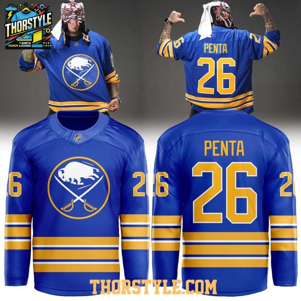 Buffalo Sabres Sabrehood 2026 PENTA Zero Miedo Personalized Hockey Jersey