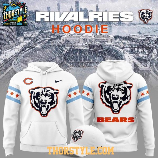 Chicago Bears 2026 Polar Bear x Rivalries Match Hoodie T-Shirt