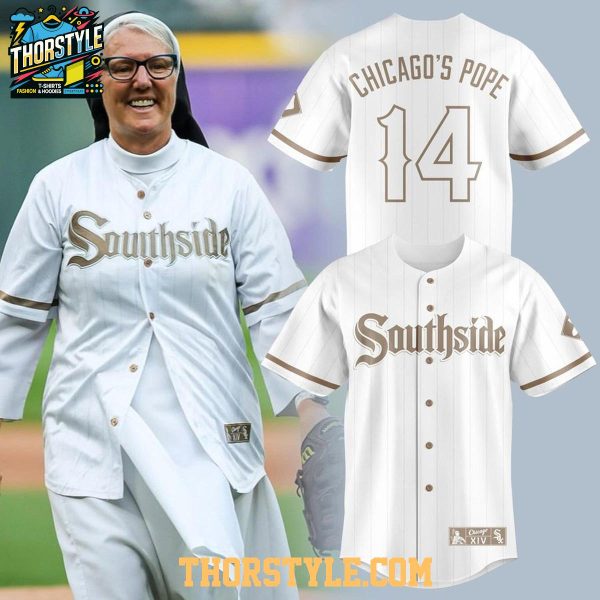 Chicago White Sox x Southside Pope 14 Game Night 2026 Custom Jersey