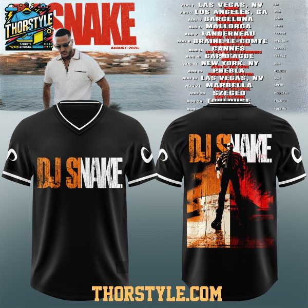 DJ Snake 2026 Tour x Era 26 Personalized Football Jersey