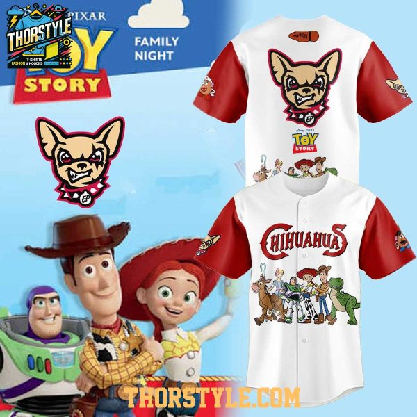 El Paso ChihuahuasToy Story 2026 They’re Here Custom Baseball Jersey