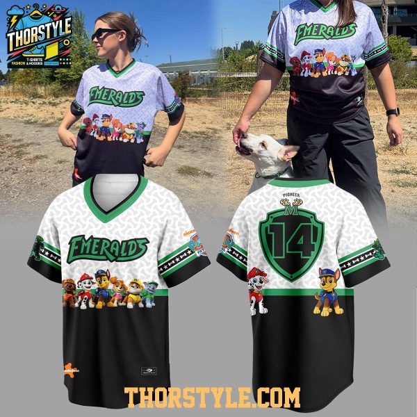 Eugene Emeralds x Paw Patrol MiLB 2026 The Game Personalized Baseball Jersey