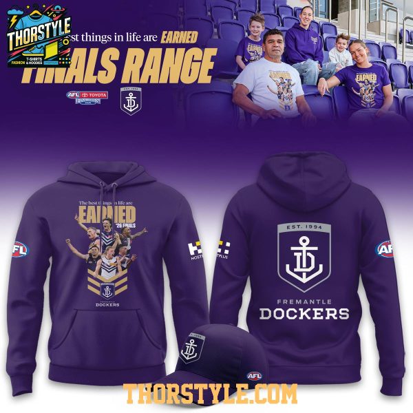 Fremantle Dockers 2026 AFL Finals Range Hoodie T-Shirt