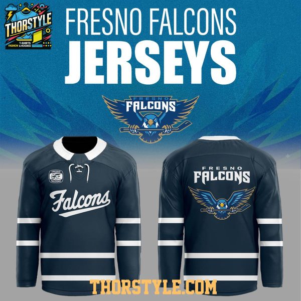 Fresno Falcons 2026 Coming Back Night Personalized Hockey Jersey