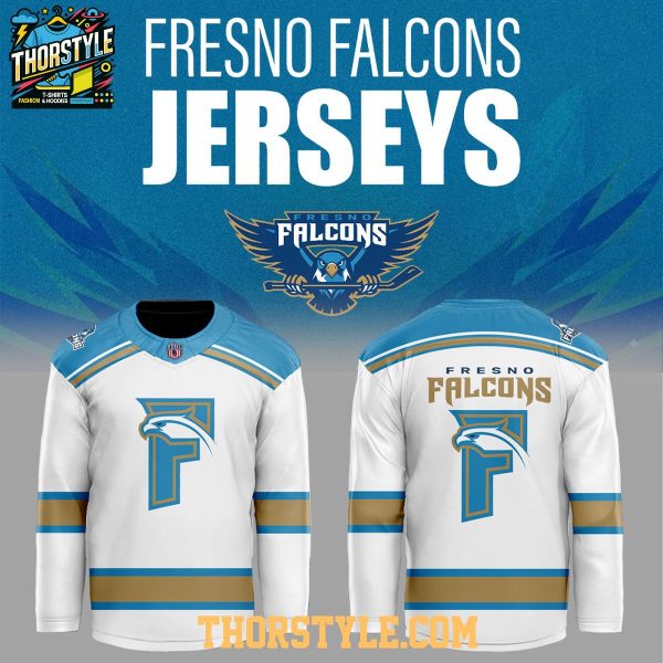 Fresno Falcons x The Wait Is Over 2026 Game Night Personalized Hockey Jersey