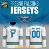 Fresno Falcons x The Wait Is Over 2026 Game Night Personalized Hockey Jersey