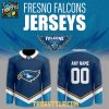 Fresno Falcons x The Wait Is Over 2026 Game Night Personalized Hockey Jersey