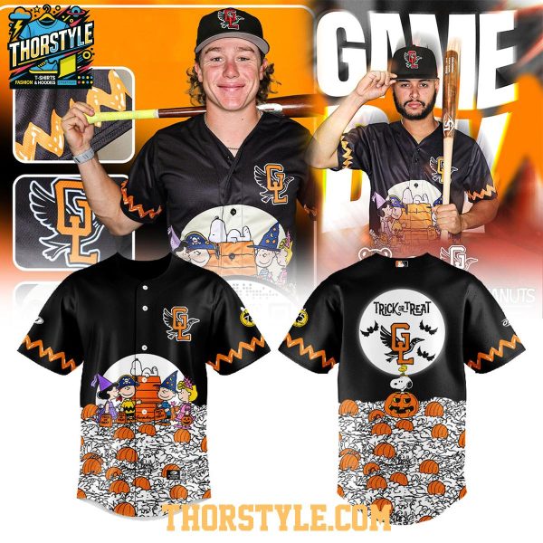 Great Lakes Loons Peanuts Snoopy 2026 Halloween MiLB Night Baseball Jersey