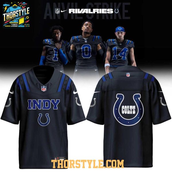 Indianapolis Colts Rivalries 2026 Anvil Strike Personalized Football Jersey