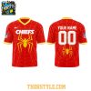 Kansas City Chiefs Spider Man 2026 Brand New Day Personalized Football Jersey