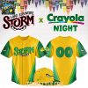 Knoxville Smokies Crayola Night MiLB Theme Night 2026 Personalized Jersey
