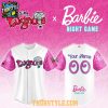 Lansing Lugnuts Barbie Night Game 2026 Pink Personalized Baseball Jersey