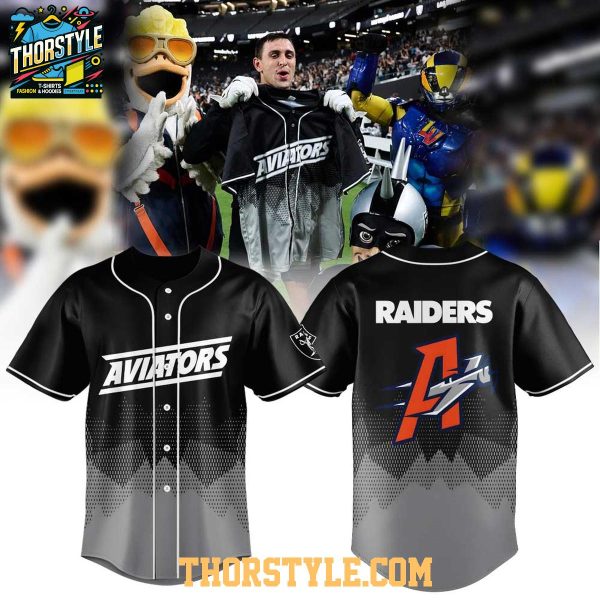 Las Vegas Aviators x LA Raiders Night 2026 Personalized Baseball Jersey