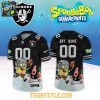 Las Vegas Raiders x SpongeBob Squarepants 2026 Night Custom Football Jersey 1 Las Vegas Raiders x SpongeBob Squarepants 2026 Night Custom Football Jersey