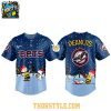 Louisville Bats Peanuts Night 2026 Christmas Game Snowy Baseball Jersey