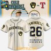 Milwaukee Brewers x Cole Swindell 2026 Night Personalized Baseball Jersey