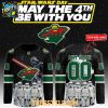 Minnesota Wild 2026 Star Wars Theme Game Night Custom Hockey Jersey