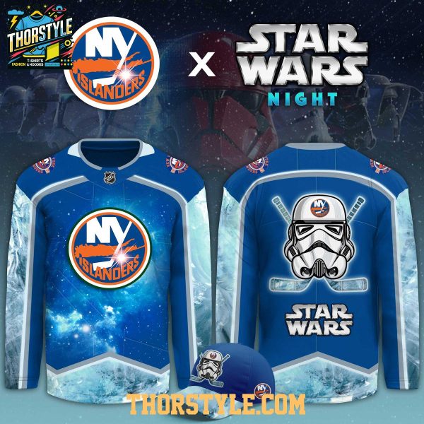 New York Islanders 2026 Star Wars Theme Game Night Hockey Jersey